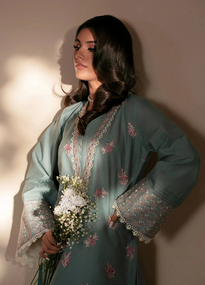 Inayat Pret Embroidered 2 Piece Suit Azure