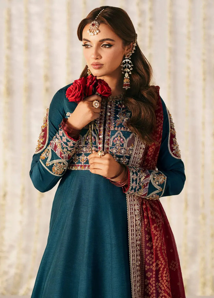 Inayat Pret Embroidered 3 Piece Suit Zeena