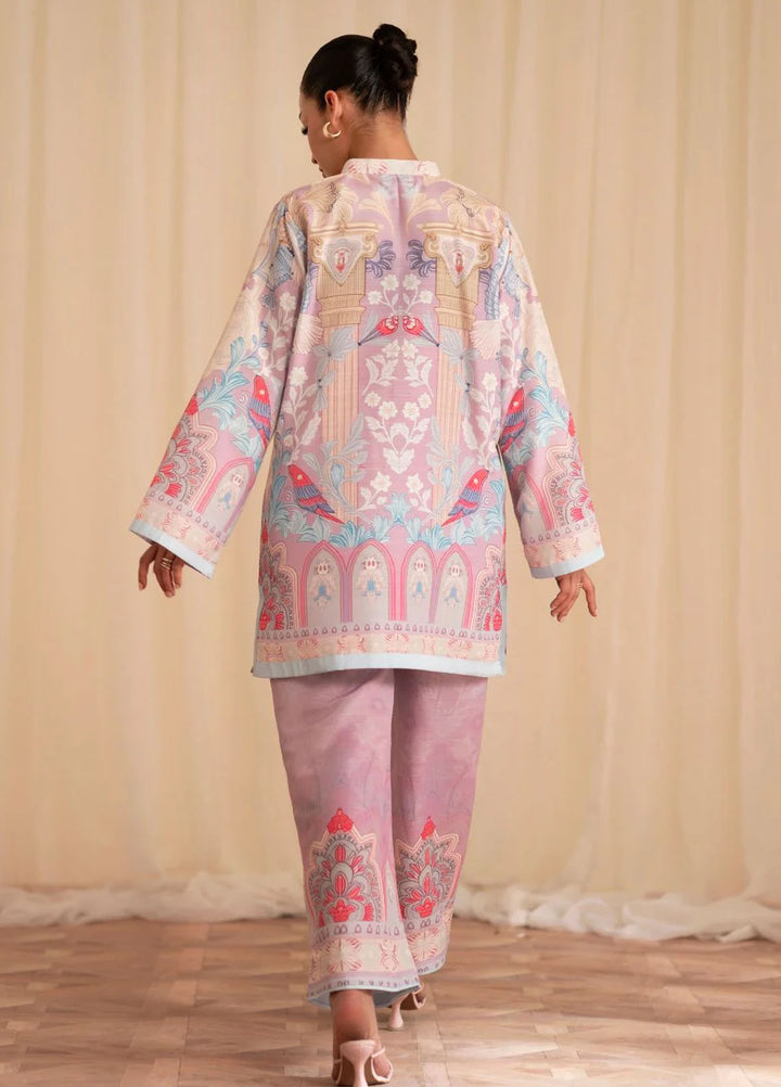 Inayat Pret Printed Silk 2 Piece Suit Stardust