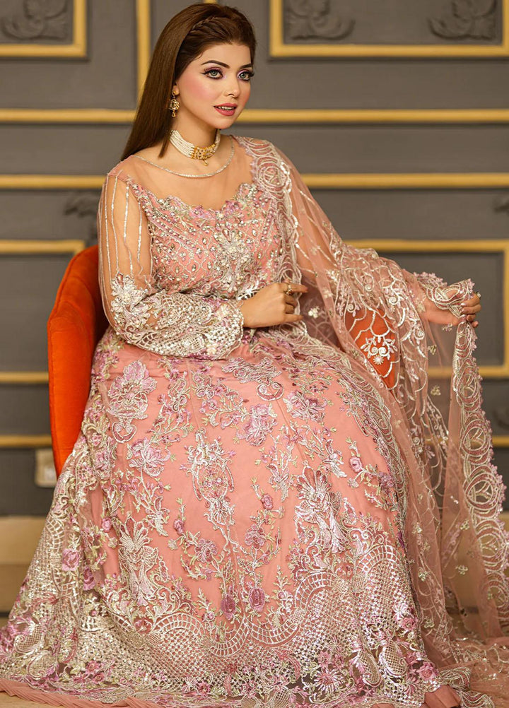 Insiya Clothing Embroidered Net Suits Unstitched 3 Piece INS23WF Design Code 02 - Festive Collection