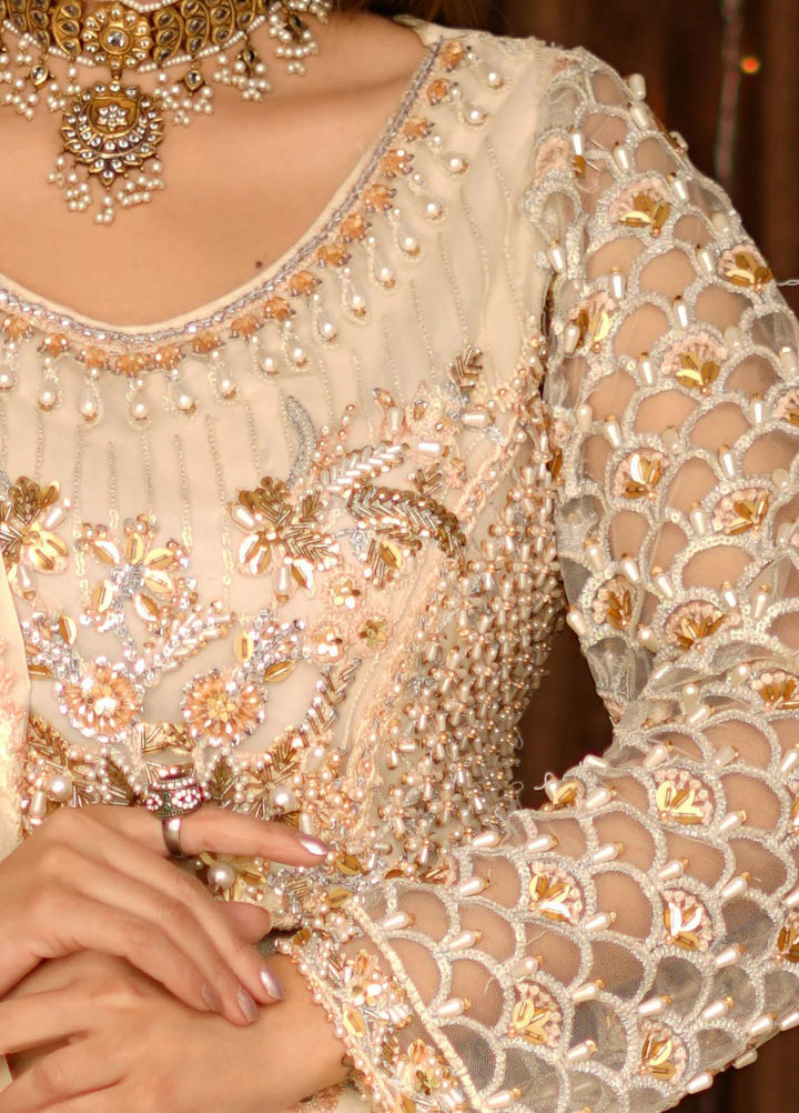 Insiya Clothing Embroidered Net Suits Unstitched 3 Piece INS23WF Design Code 06 - Festive Collection