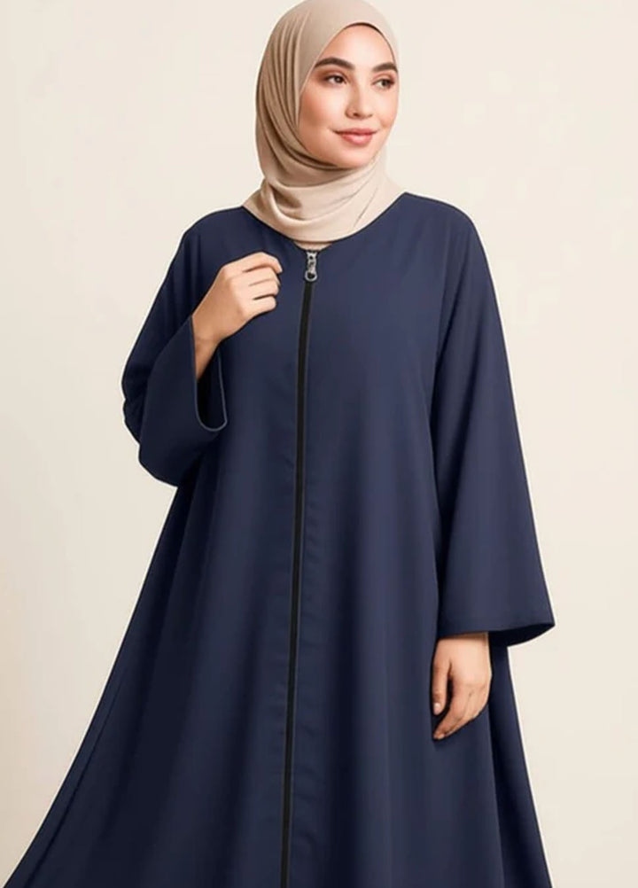 Insiya Pret Solid Georgette Abaya KEM0359