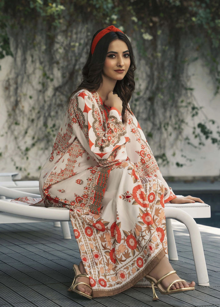 Ira by Miras Pret Printed Silk 2 Piece Suit Kaia