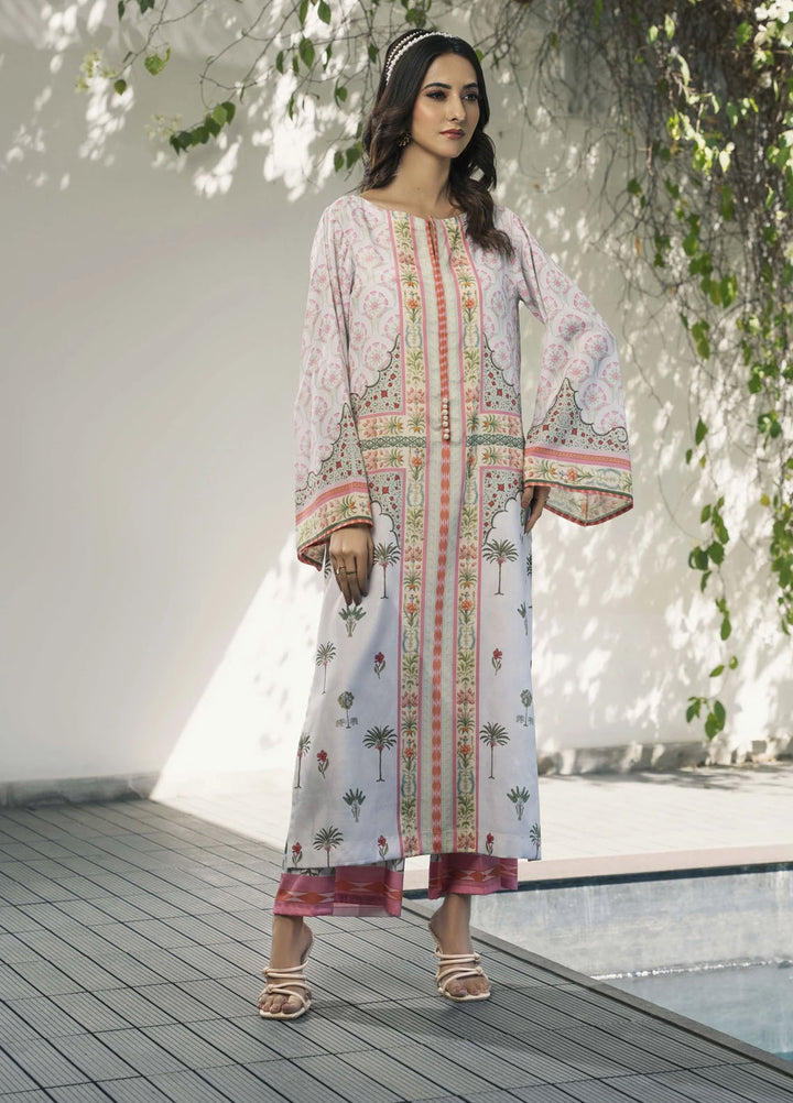 Ira by Miras Pret Printed Silk 2 Piece Suit Liana