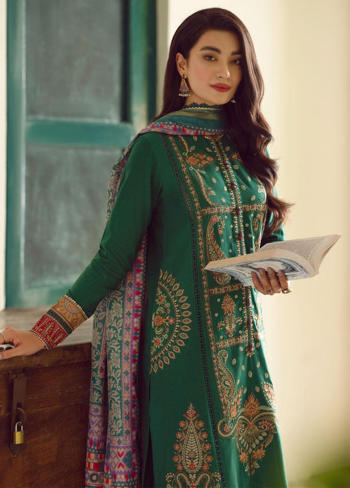 Iris By Jazmin Embroidered Lawn Suits Unstitched 3 Piece JZ23I 01 Dale - Spring / Summer Collection