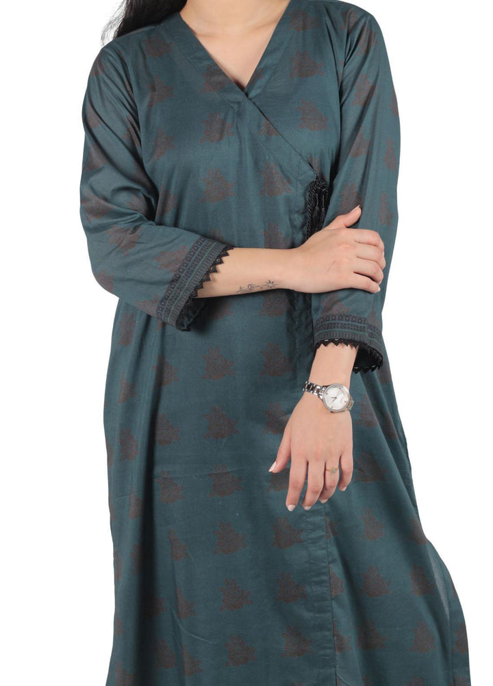 Vibgyor Fashion Pret Printed Lawn 3 Piece Suit D5-C2-23S ZEYA GREEN