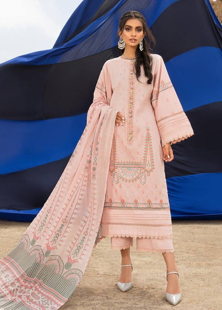 Ittehad Textiles Embroidered Cambric Suits Unstitched 3 Piece IT21WP 14 KAYISI - Winter Collection