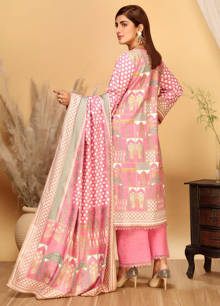 Ittehad Textiles Printed Khaddar Suits Unstitched 3 Piece IT21GK LF-GK-2112A - Winter Collection