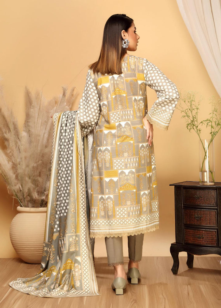 Ittehad Textiles Printed Khaddar Suits Unstitched 3 Piece IT21GK LF-GK-2112B - Winter Collection