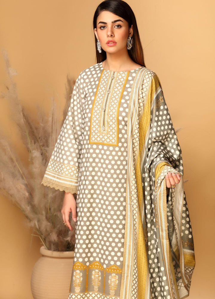 Ittehad Textiles Printed Khaddar Suits Unstitched 3 Piece IT21GK LF-GK-2112B - Winter Collection