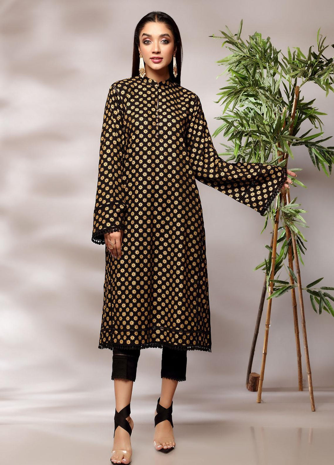 Heena By Ittehad Textiles Printed Linen Unstitched Kurties ITD21H 1920-C - Winter Collection