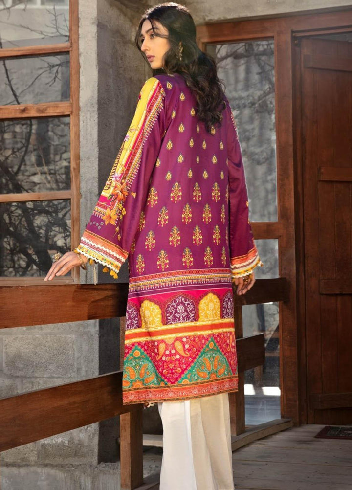 Ittehad Textiles Printed Cotton Satin  Unstitched Kurties IT21CS CS-SHANZAI - Summer Collection