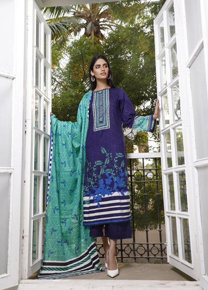Ittehad Textiles Printed Lawn Suits Unstitched 3 Piece IT21CL LF-CL-21125A - Summer Collection