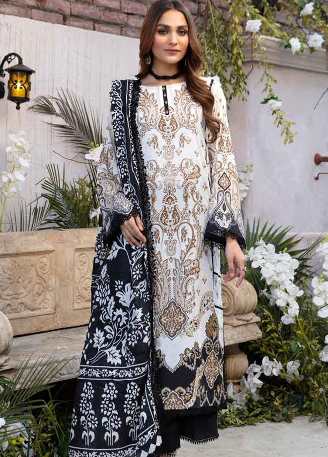 Crystal By Ittehad Textiles Printed Lawn Suits Unstitched 3 Piece ITD22CS LF-CL1-2212A - Summer Collection