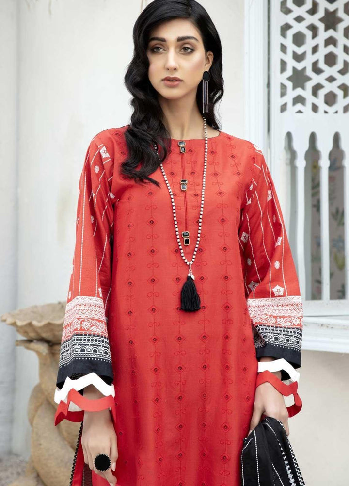 Ittehad Textiles Embroidered Lawn Suits Unstitched 3 Piece IT21EL ITE-DULCE - Summer Collection