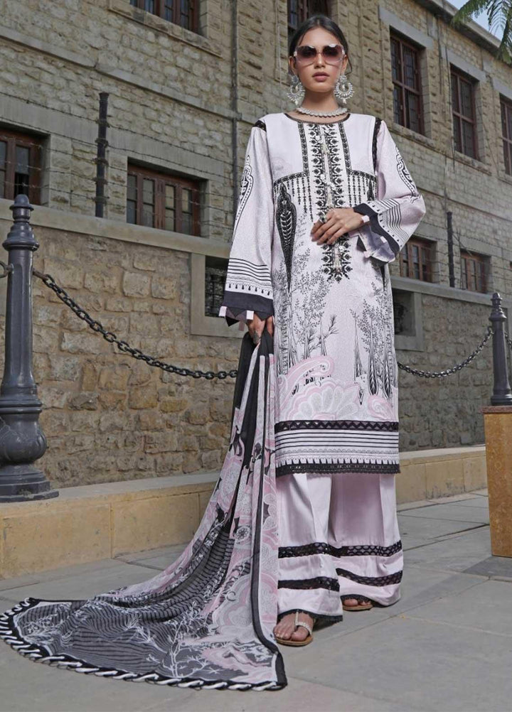 Ittehad Textiles Embroidered Lawn Suits Unstitched 3 Piece IT21EL ITE-ROSADO - Summer Collection