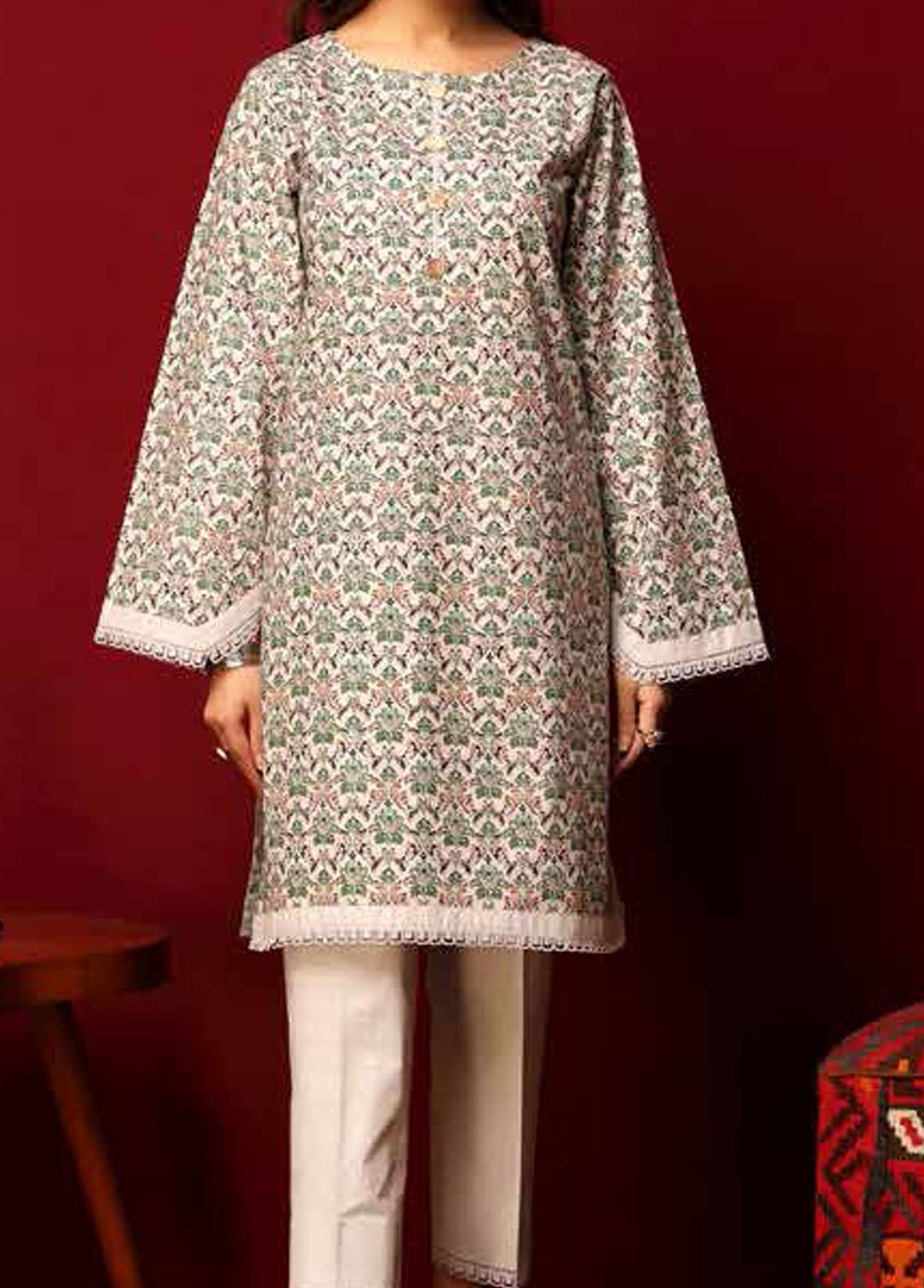 Heena By Ittehad Textiles Printed Cotton Suits Unstitched 2 Piece ITD21HC 001A - Fall Collection