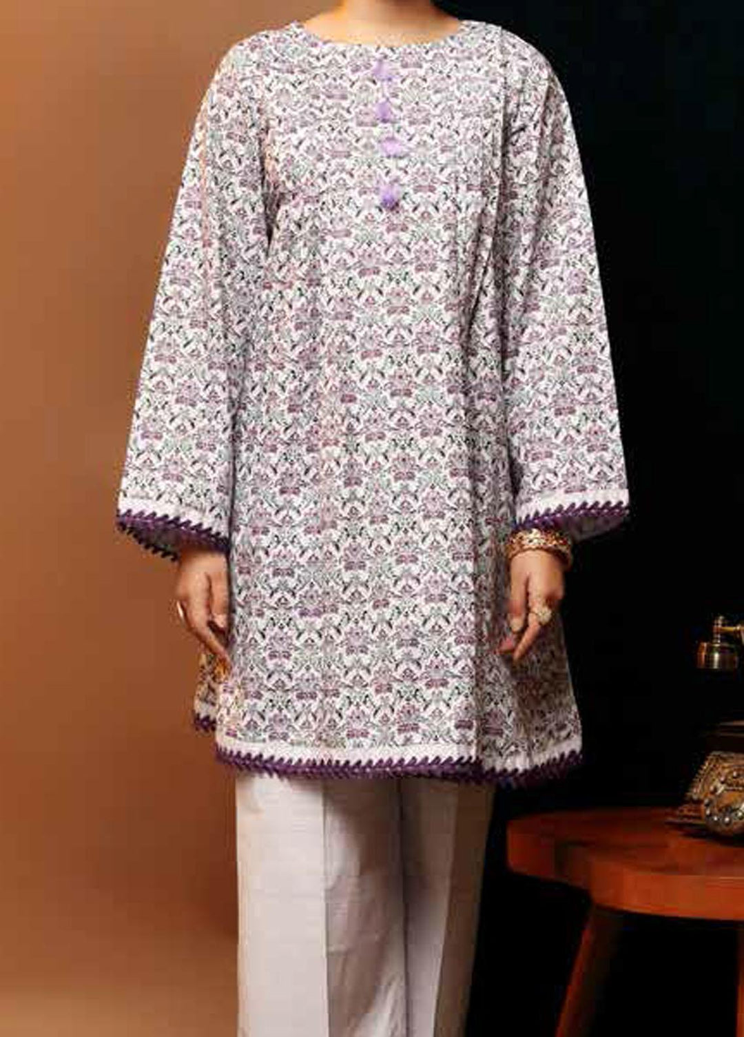 Heena By Ittehad Textiles Printed Cotton Suits Unstitched 2 Piece ITD21HC 001B - Fall Collection