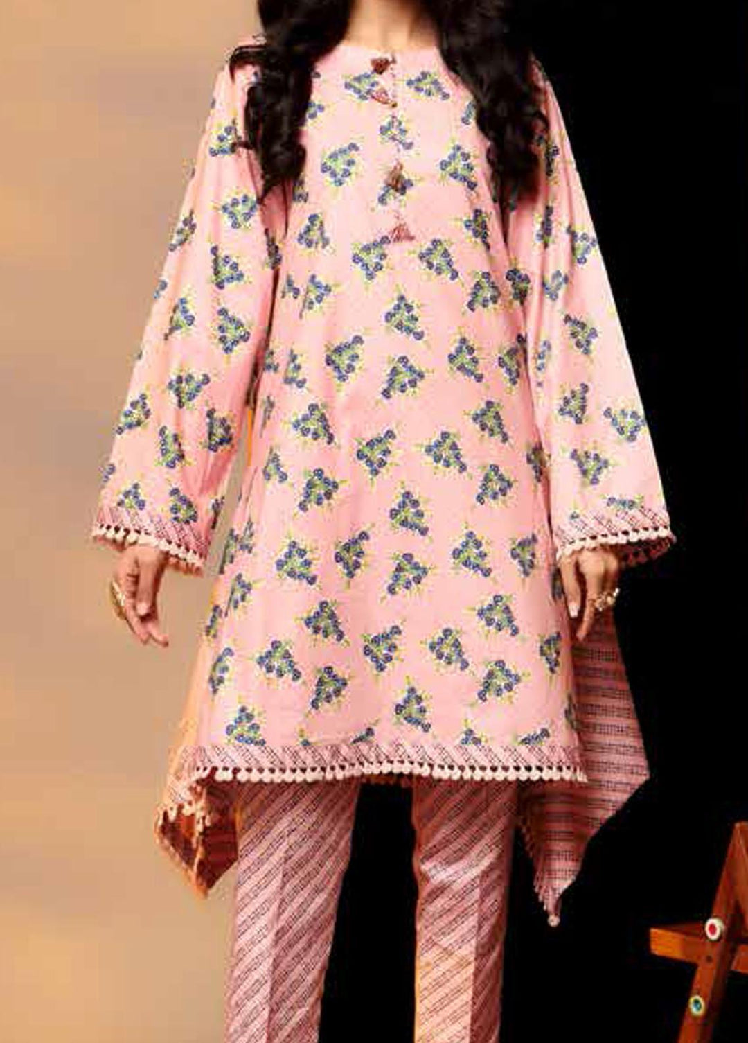 Heena By Ittehad Textiles Printed Cotton Suits Unstitched 2 Piece ITD21HC 004B - Fall Collection