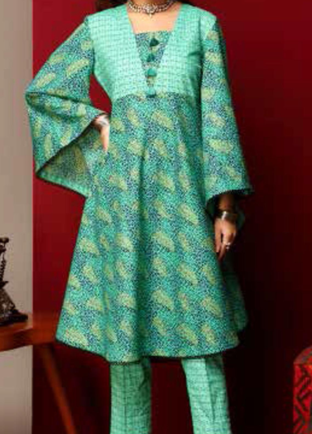 Heena By Ittehad Textiles Printed Cotton Suits Unstitched 2 Piece ITD21HC 005C - Fall Collection