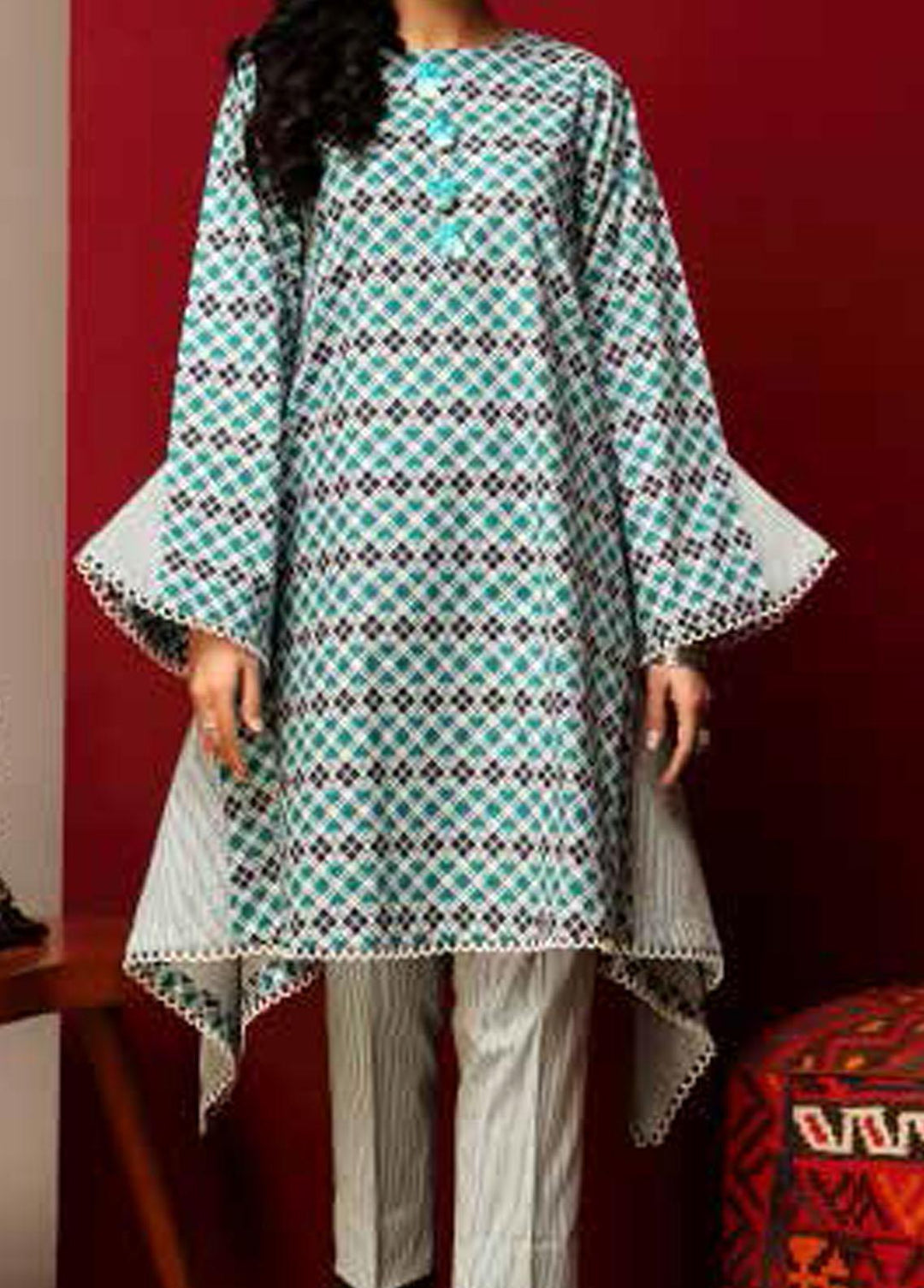 Heena By Ittehad Textiles Printed Cotton Suits Unstitched 2 Piece ITD21HC 006B - Fall Collection