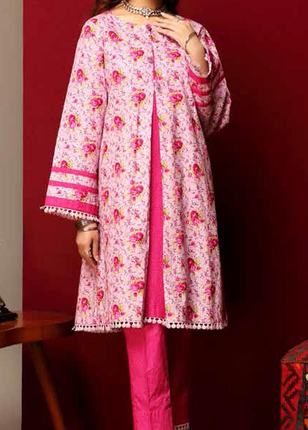 Heena By Ittehad Textiles Printed Cotton Suits Unstitched 2 Piece ITD21HC 008A - Fall Collection