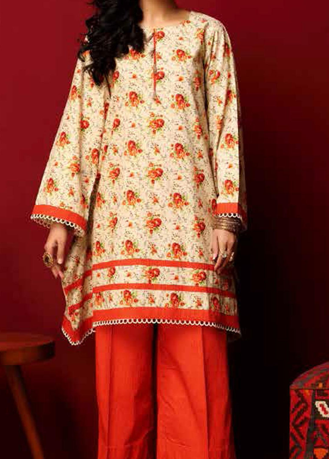 Heena By Ittehad Textiles Printed Cotton Suits Unstitched 2 Piece ITD21HC 008C - Fall Collection