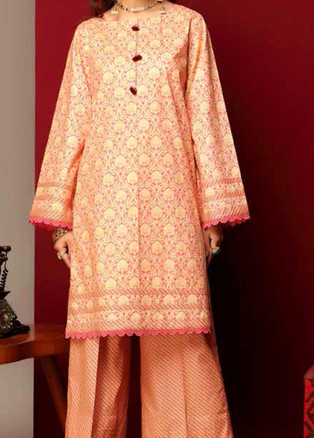 Heena By Ittehad Textiles Printed Cotton Suits Unstitched 2 Piece ITD21HC 010A - Fall Collection
