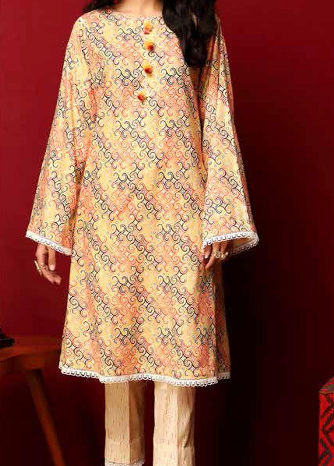 Heena By Ittehad Textiles Printed Cotton Suits Unstitched 2 Piece ITD21HC 012A - Fall Collection