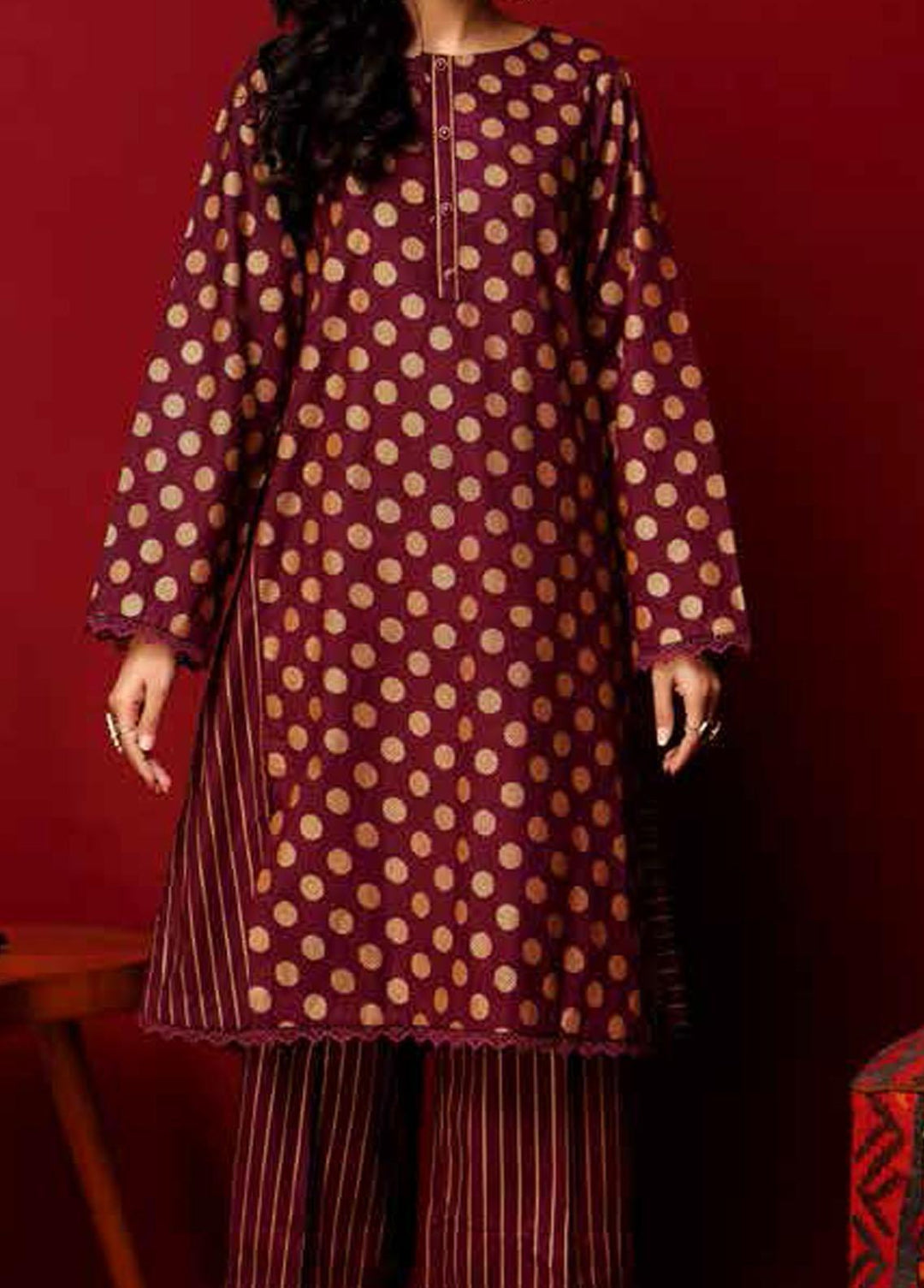 Heena By Ittehad Textiles Printed Cotton Suits Unstitched 2 Piece ITD21HC 019C - Fall Collection