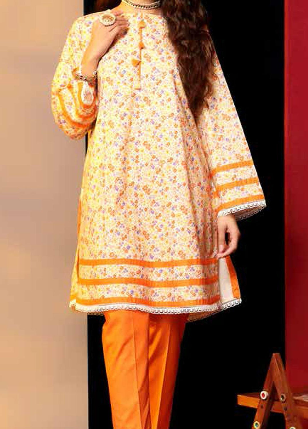 Heena By Ittehad Textiles Printed Cotton Suits Unstitched 2 Piece ITD21HC 024B - Fall Collection