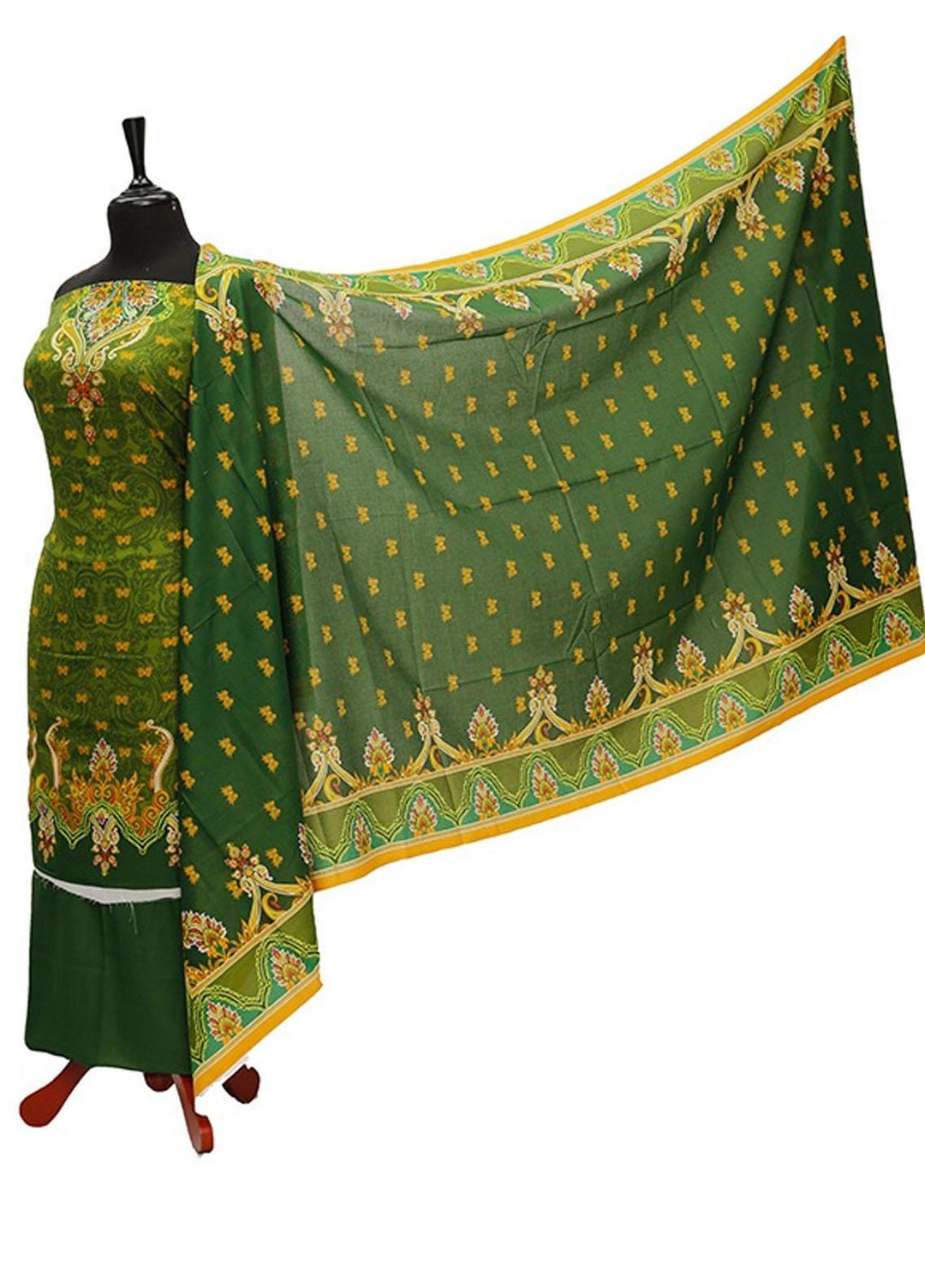 Ittehad Textiles Printed Lawn Suits Unstitched 3 Piece ITD21P 21144B - Festive Collection