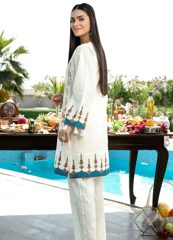 Ittehad Textiles Embroidered Lawn Stitched Kurties DL-SM21-102 Skin