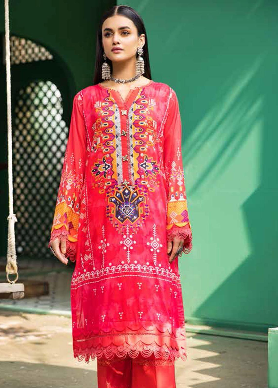 Ittehad Textiles Printed Lawn Unstitched Kurti ITD22K DP-S1-2205 - Summer Collection
