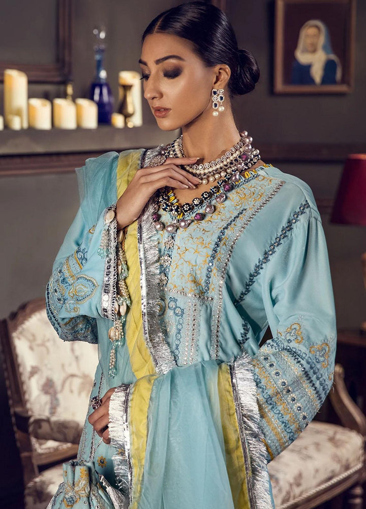 Ittehad Textiles Embroidered Velvet Suits Unstitched 3 Piece IT21WC GULALAI - Wedding Collection
