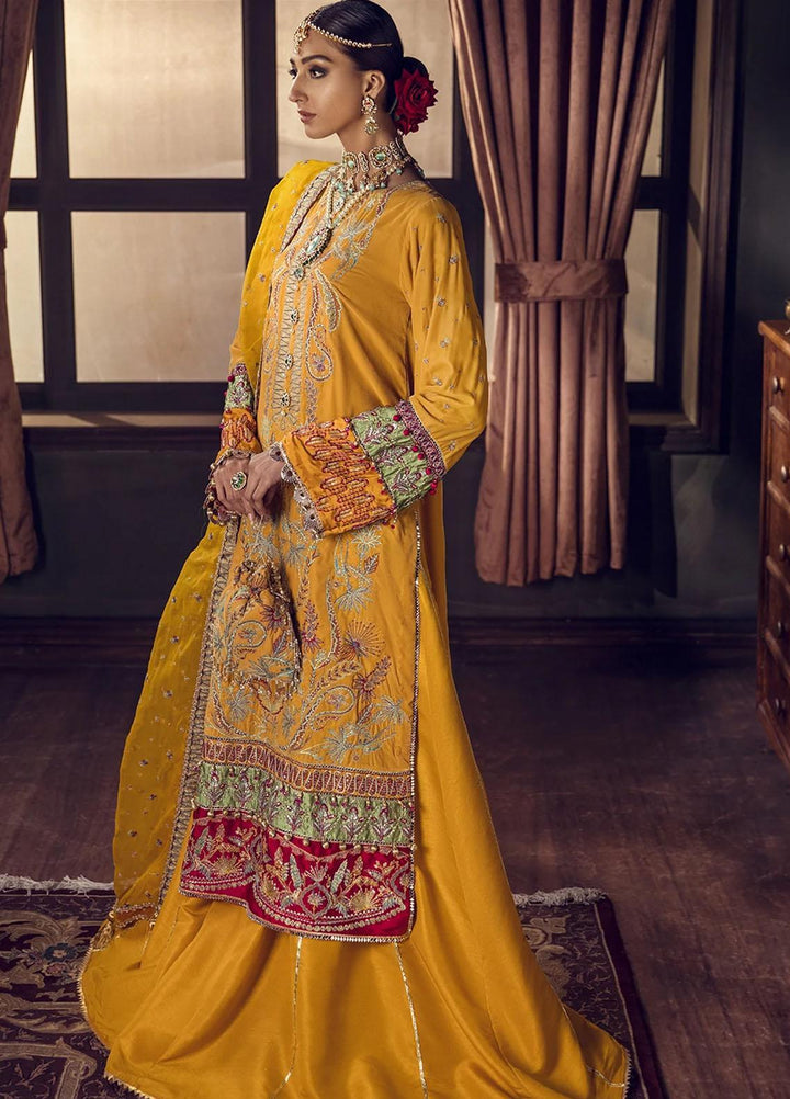 Ittehad Textiles Embroidered Velvet Suits Unstitched 3 Piece IT21WC MEIRA - Wedding Collection