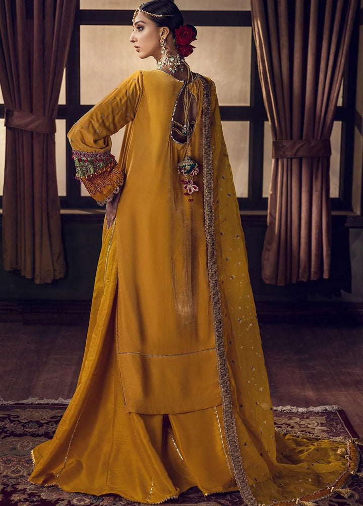 Ittehad Textiles Embroidered Velvet Suits Unstitched 3 Piece IT21WC MEIRA - Wedding Collection