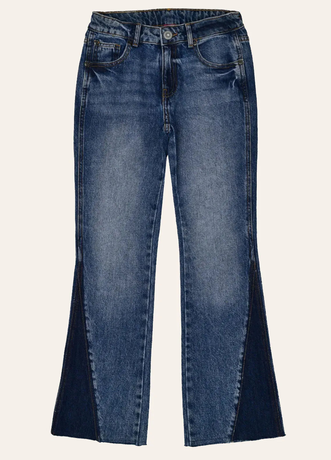 Ixample Pret Casual Denim Girls Flared Denim Jeans