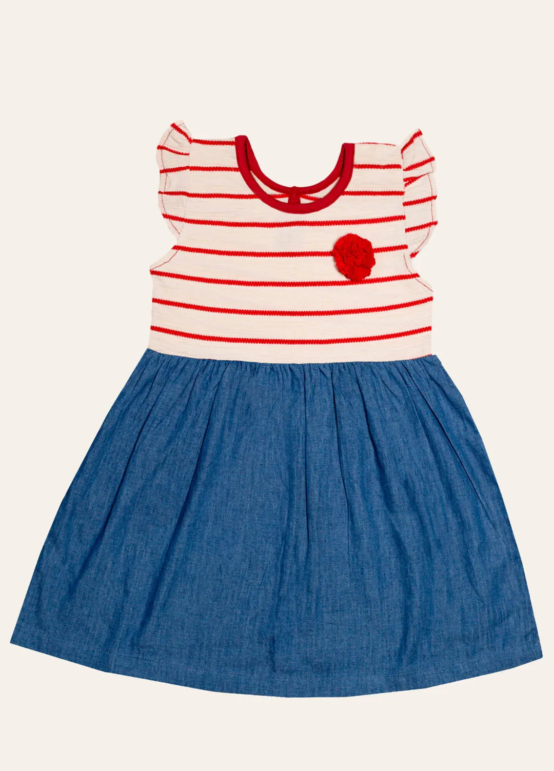 Ixample Pret Casual Jacquard Girls Tencel Dress