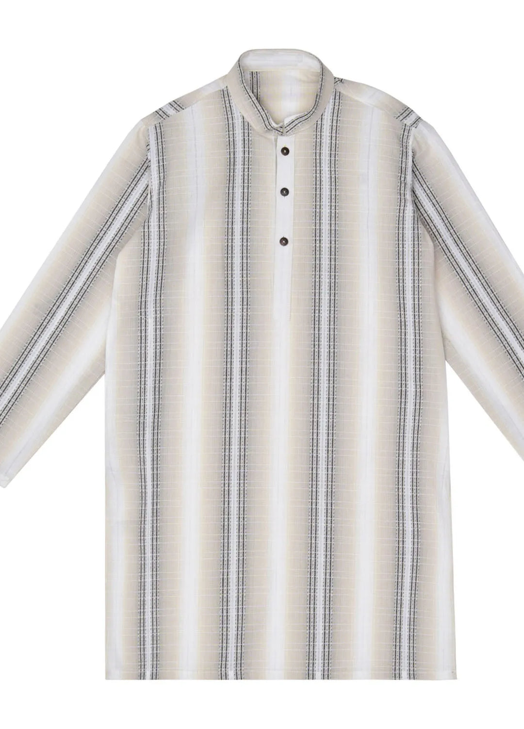 Ixample Pret Kurta Jacquard Striped Kurta