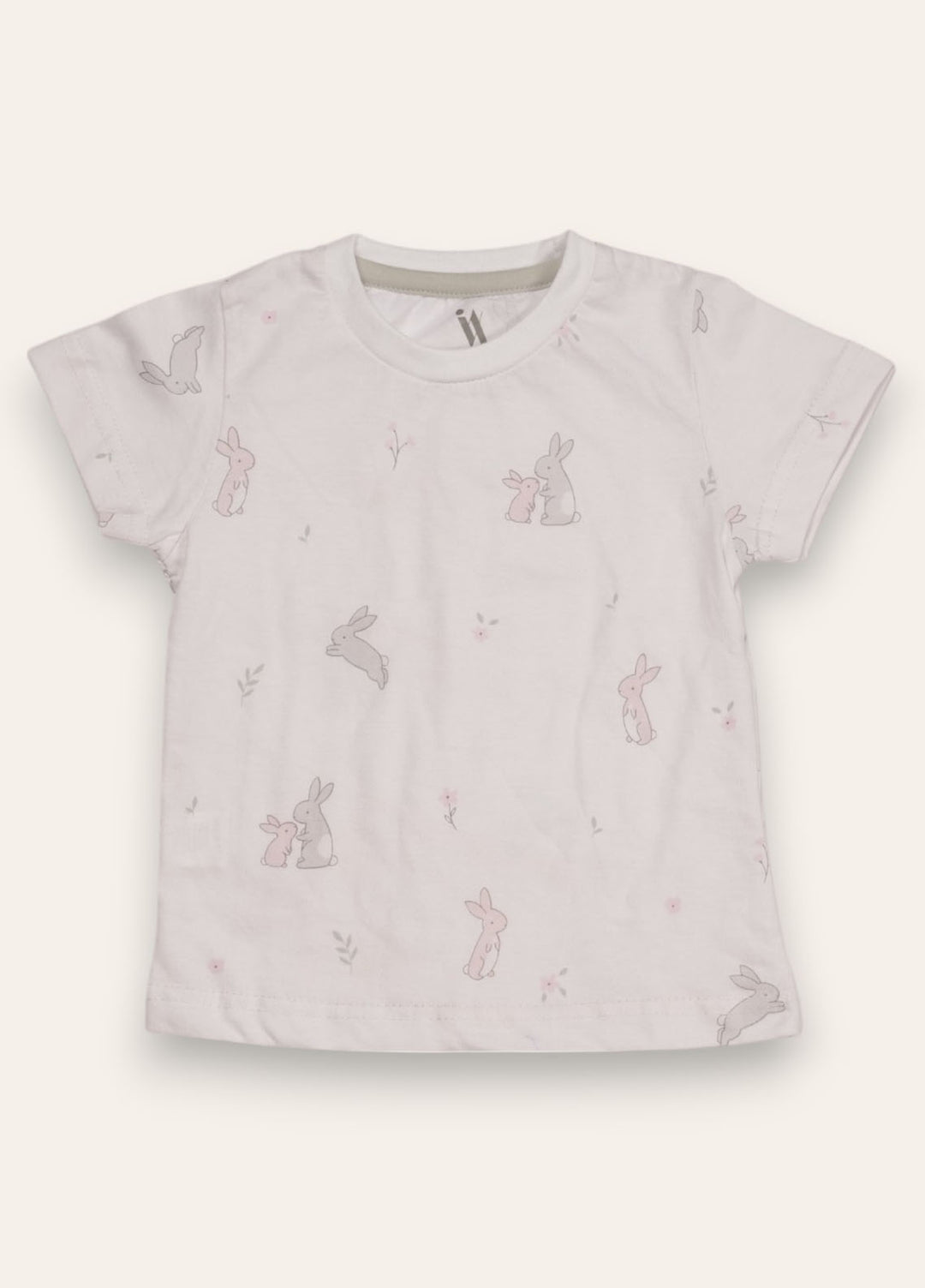 Ixample Pret Printed Cotton Jersey 1 Piece Bunny Tshirt