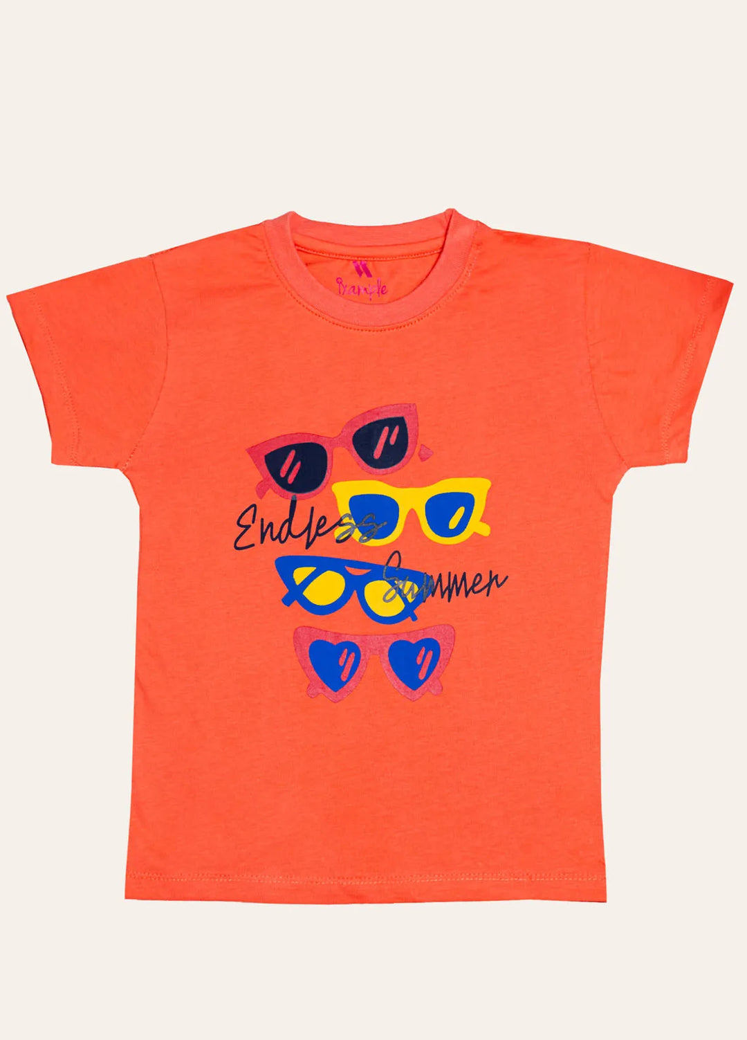 Ixample Pret Printed Cotton Jersey Endless Summer Tee