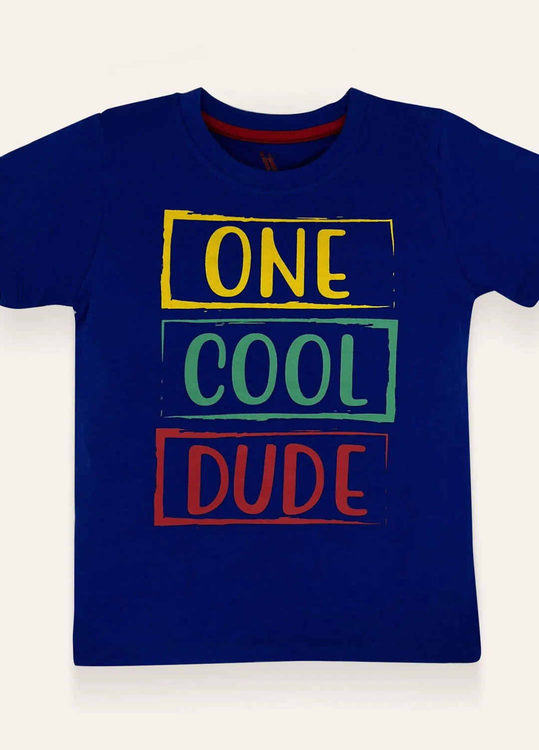 Ixample Pret T-Shirt Boys Navy Cool Dude Tshirt