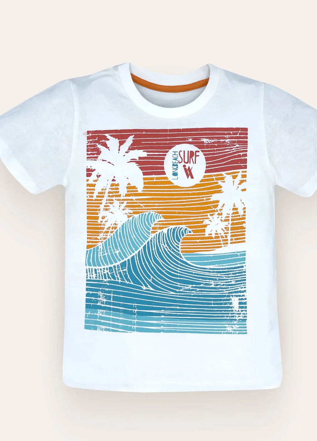 Ixample Pret T-Shirt Boys White Surf T-Shirt
