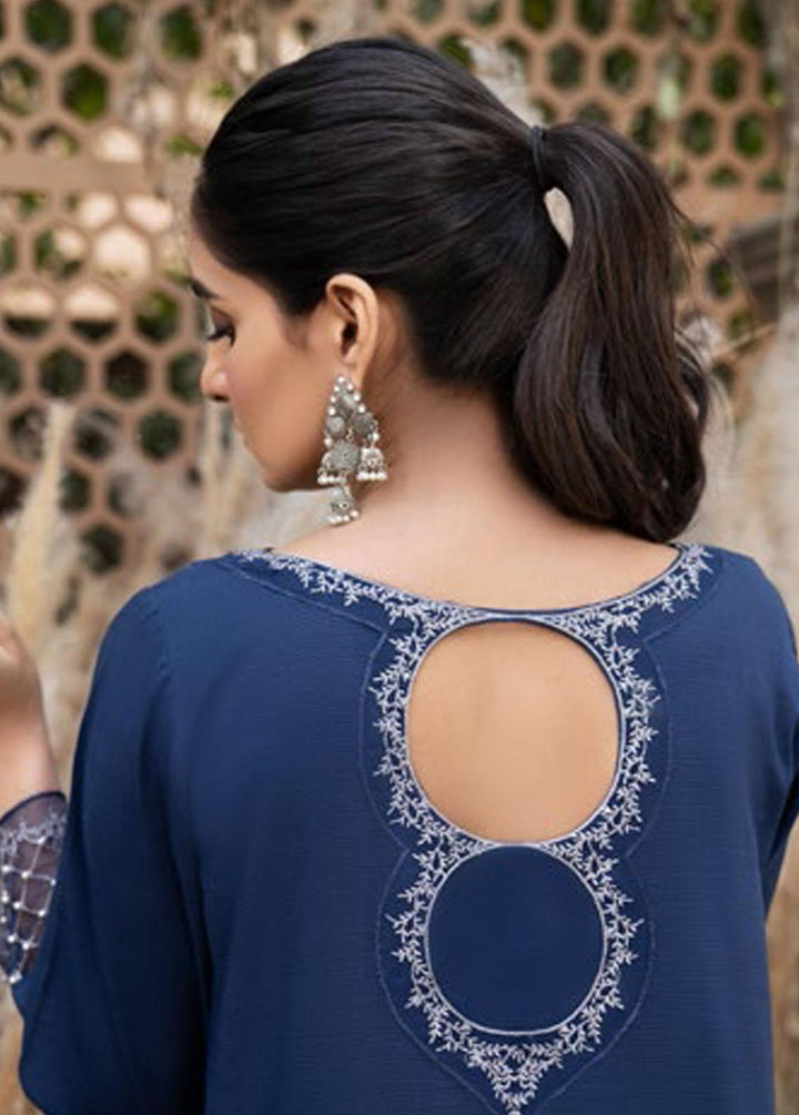 Resham Ghar Embroidered Khaddar Suits Unstitched 2 Piece RG21IR IN 01 - Winter Collection