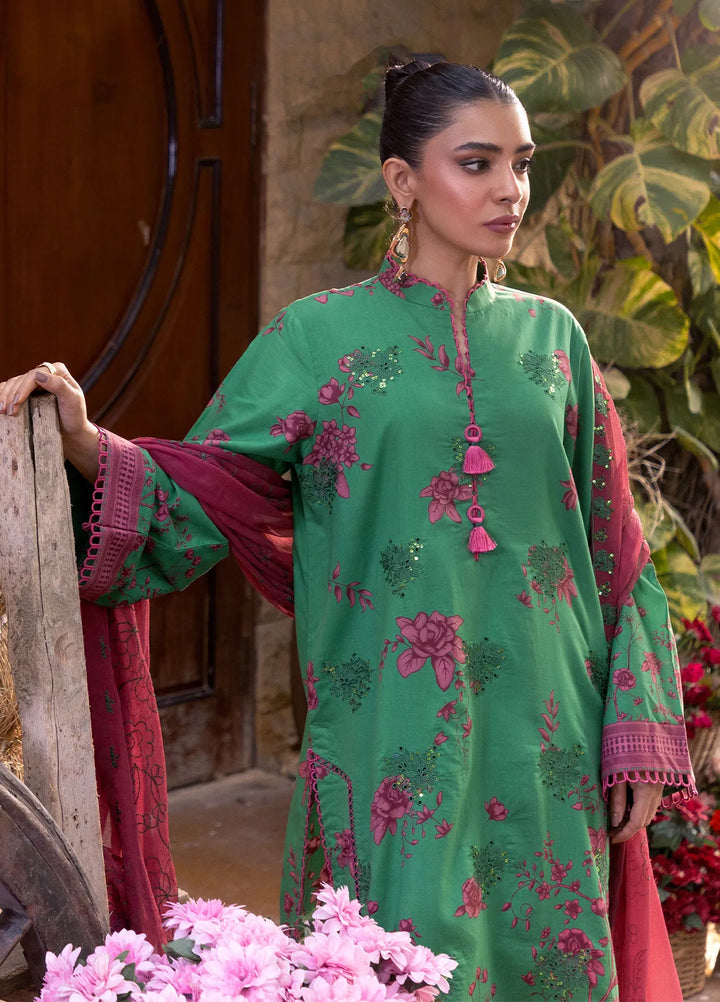 Izel by Salitex Embroidered Cambric Suits Unstitched 3 Piece SUNW6PE005UT - Fall Collection