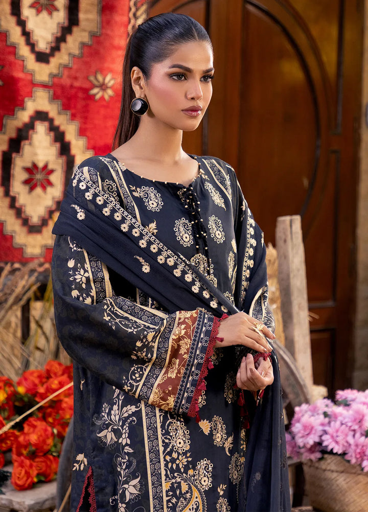 Izel by Salitex Embroidered Cambric Suits Unstitched 3 Piece SUNW6PE007UT - Fall Collection