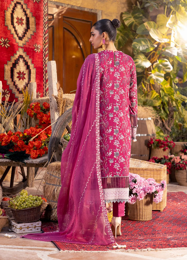 Izel by Salitex Embroidered Cambric Suits Unstitched 3 Piece SUNW6PE011UT - Fall Collection