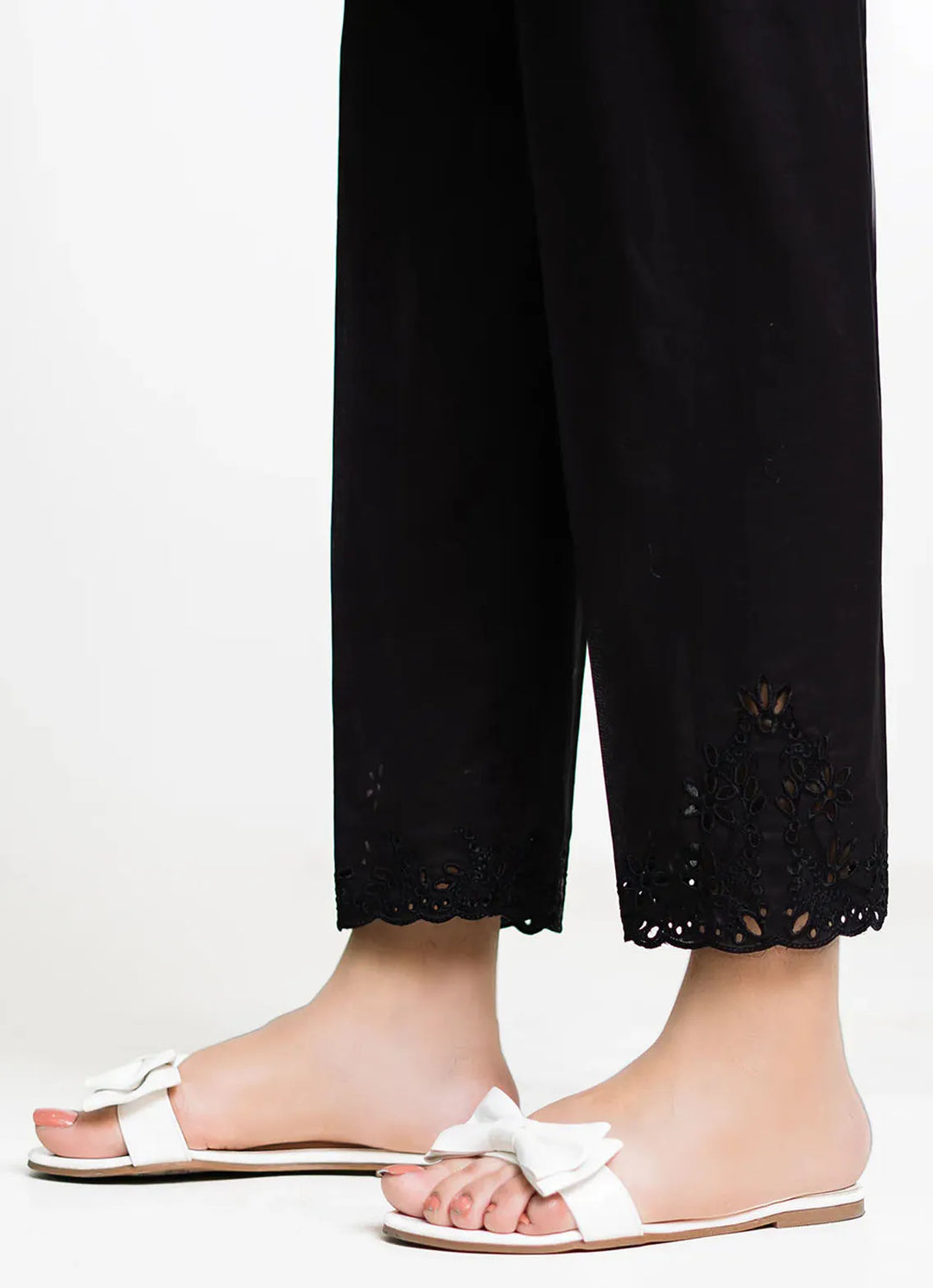Izel Casual Cotton Cigarette Pants T-01