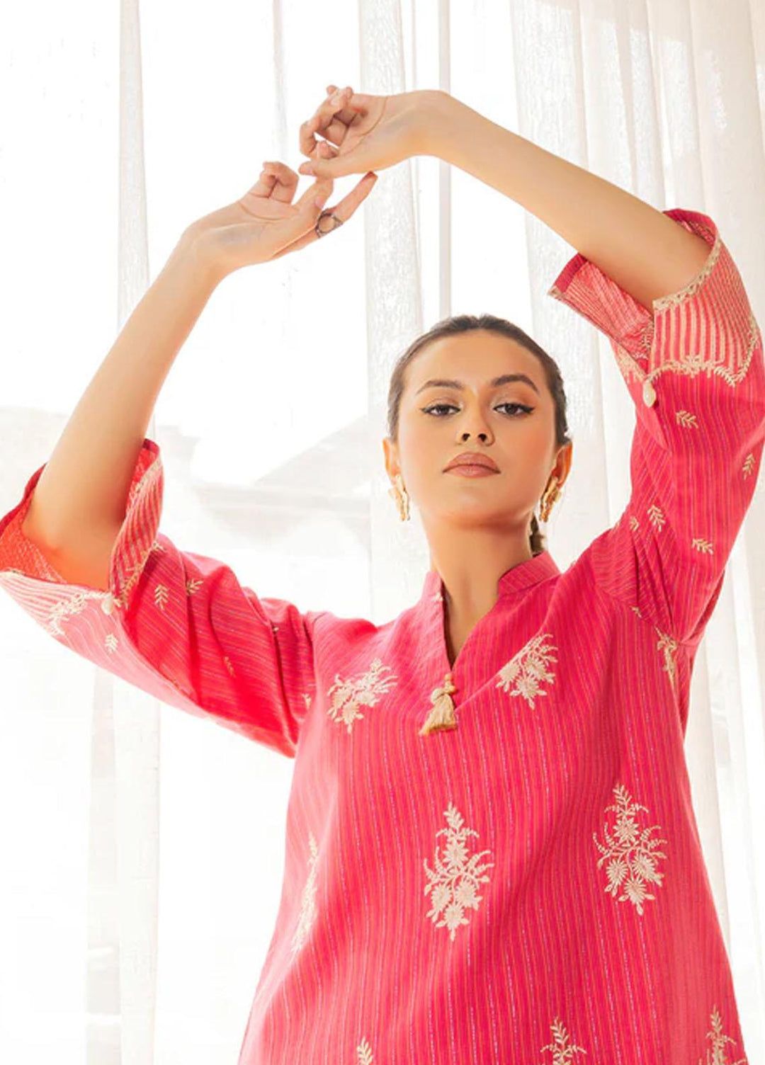 Izel Pret Casual Cotton 2 Piece Suit IZL23P DHALIA